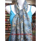 woman cotton scarf shawl batik bali
